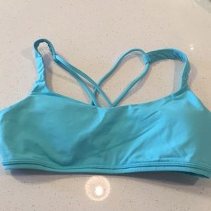 Lulu turquoise bra